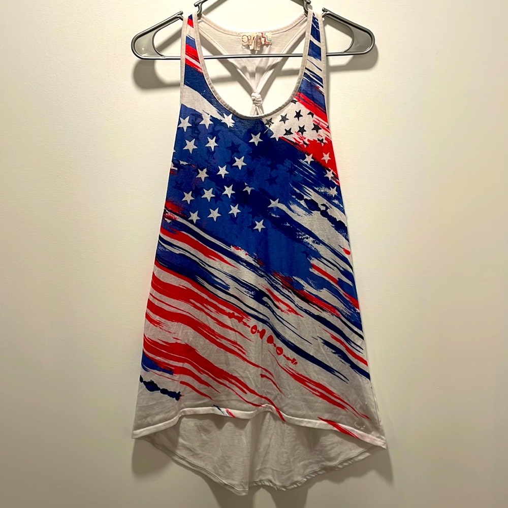 Patriotic flag dress